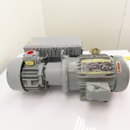 Busch RC0063.E506.1001 Rotary Vane Vacuum Pump 41CFM 15 Torr 3Ph 230/460V