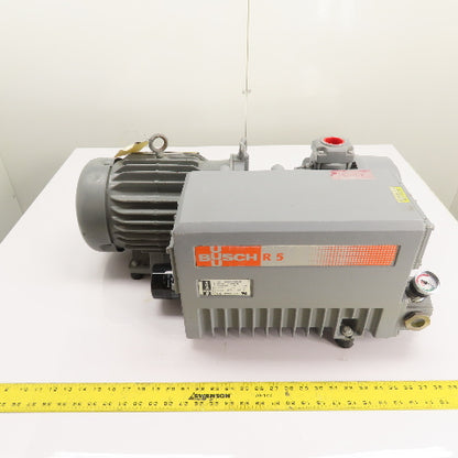 Busch RC0063.E506.1001 Rotary Vane Vacuum Pump 41CFM 15 Torr 3Ph 230/460V
