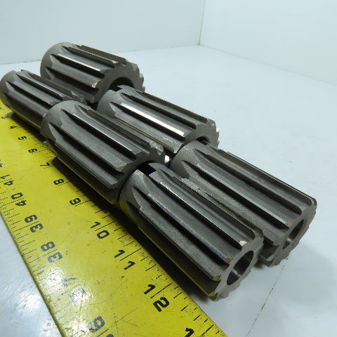 Poland Made Set of (6) HSS Shell Reamers With (4) Arbors 1-1/2"-2-1/2"
