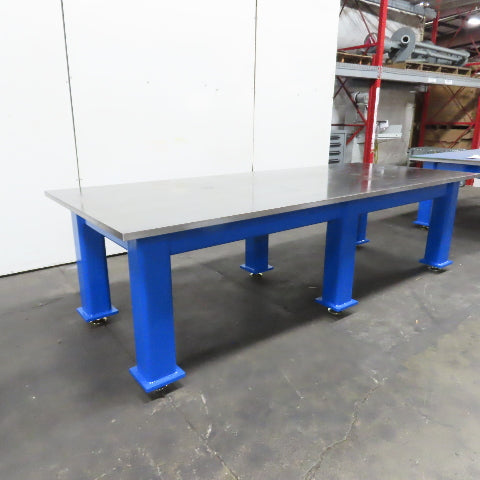 NEW 120"x 48" Machined Top Welding Assembly Table 1-1/4" Thick .005" Flat