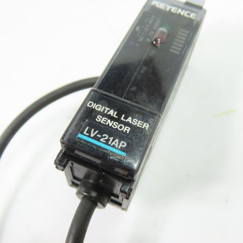 Keyence LV-21AP Digital Laser Sensor Amplifier Unit 12-24VDC PNP