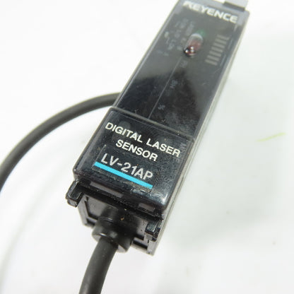 Keyence LV-21AP Digital Laser Sensor Amplifier Unit 12-24VDC PNP