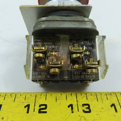 Allen-Bradley 800T-XA 800T-D Red Mushroom STOP Pushbutton Switch NEMA 4/13