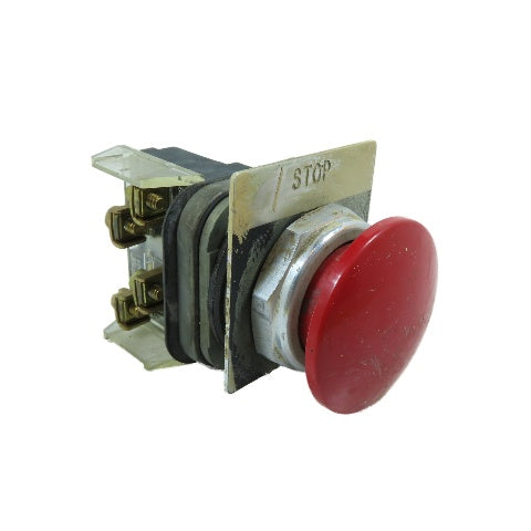 Allen-Bradley 800T-XA 800T-D Red Mushroom STOP Pushbutton Switch NEMA 4/13