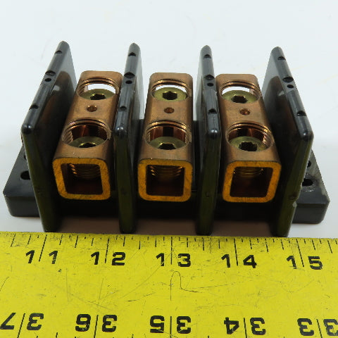 Bussmann 16003-3 255A 3-Pole Power Distribution Terminal Block 600V