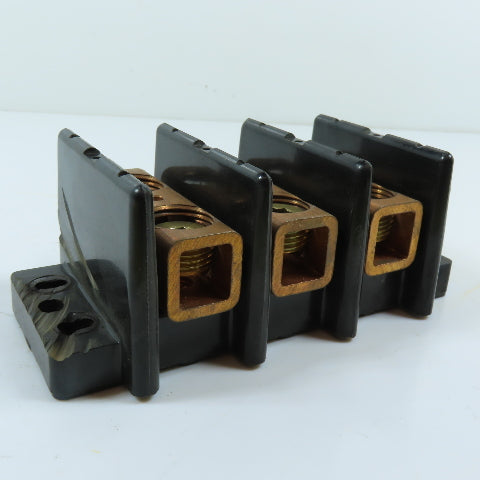 Bussmann 16003-3 255A 3-Pole Power Distribution Terminal Block 600V