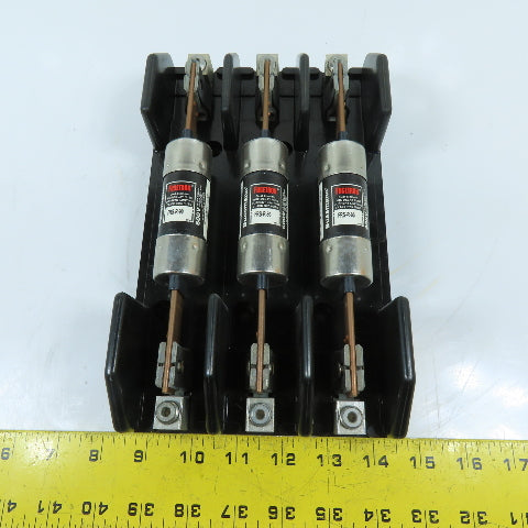 Bussmann 1BR041 R60100-3CR 100A 3-Pole Fuse Block 600V