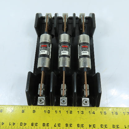 Bussmann 1BR041 R60100-3CR 100A 3-Pole Fuse Block 600V