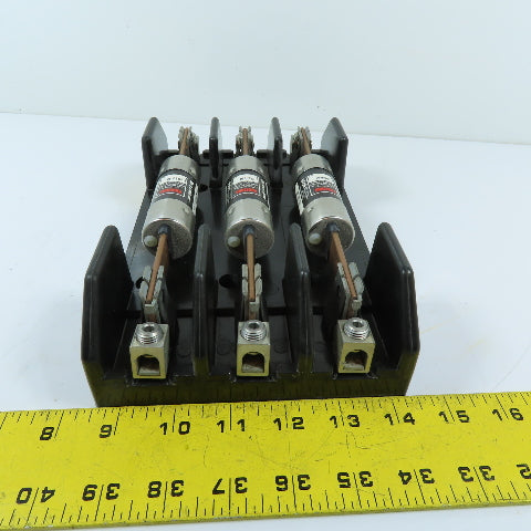 Bussmann 1BR041 R60100-3CR 100A 3-Pole Fuse Block 600V