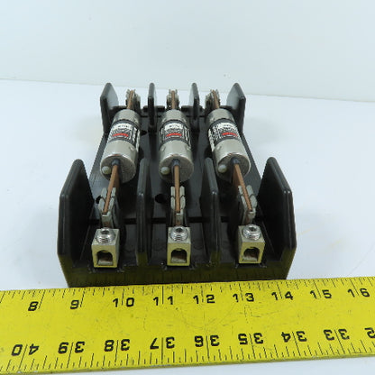 Bussmann 1BR041 R60100-3CR 100A 3-Pole Fuse Block 600V