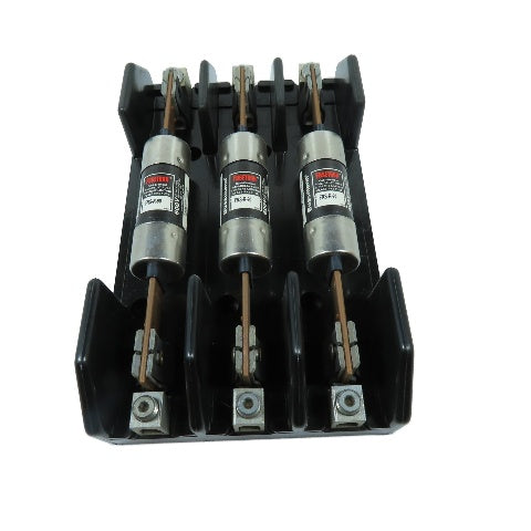 Bussmann 1BR041 R60100-3CR 100A 3-Pole Fuse Block 600V