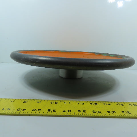16" Cast Aluminum Machine Handwheel 1-3/8" Smooth Bore