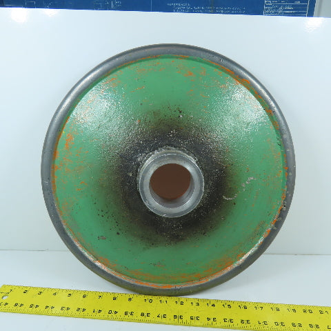 16" Cast Aluminum Machine Handwheel 1-3/8" Smooth Bore
