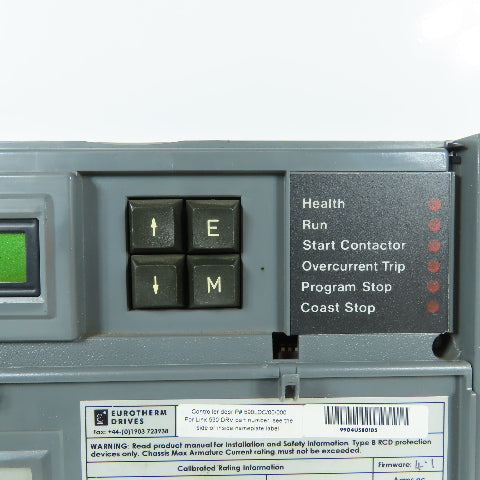 Eurotherm 590LDC/00/000 590 Link Series DC Drive Door Controller Board 480VAC