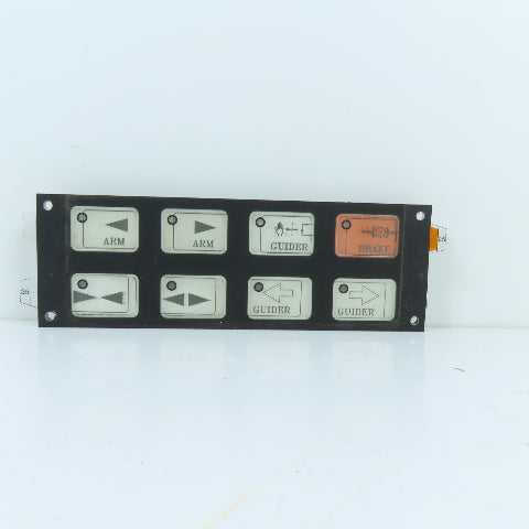 Titan Converting 673T015 ARM/GUIDER/BRAKE Membrane Keypad Control Panel w/PCB