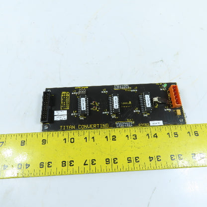 Titan Converting 673T015 Tension/Speed Adjust Membrane Keypad Control Panel
