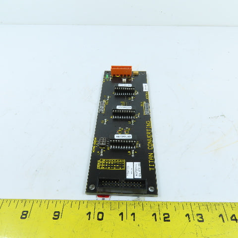 Titan Converting 673T015 Tension/Speed Adjust Membrane Keypad Control Panel