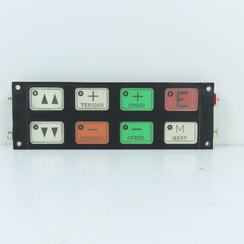 Titan Converting 673T015 Tension/Speed Adjust Membrane Keypad Control Panel