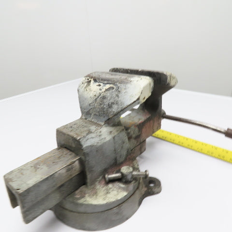 Acier 6" Heavy Duty Swivel Base Bench Vise 6" Open