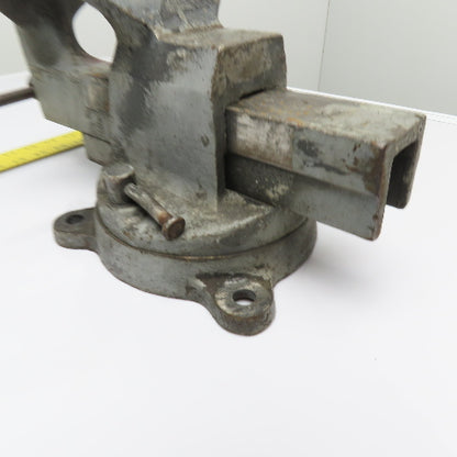 Acier 6" Heavy Duty Swivel Base Bench Vise 6" Open