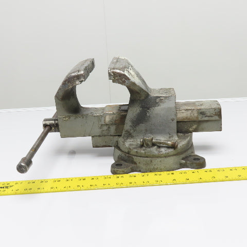 Acier 6" Heavy Duty Swivel Base Bench Vise 6" Open