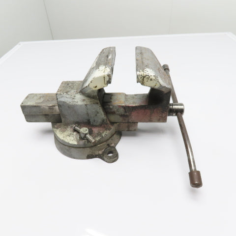 Acier 6" Heavy Duty Swivel Base Bench Vise 6" Open