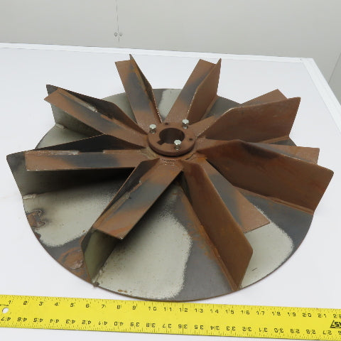 26" Heavy Duty Industrial Blower Wheel Fan Impeller 8 Blade 2-3/16" Bore