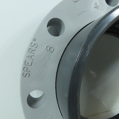 Spears 6" PVC Van Stone Style Pipe Flange 150PSI 8-Bolt