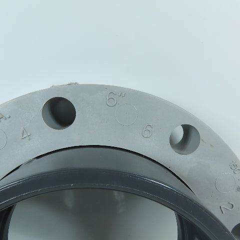 Spears 6" PVC Van Stone Style Pipe Flange 150PSI 8-Bolt