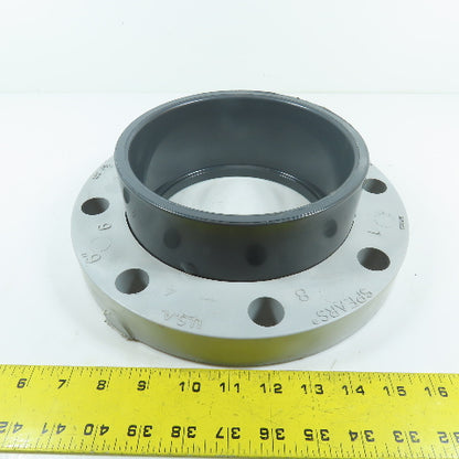 Spears 6" PVC Van Stone Style Pipe Flange 150PSI 8-Bolt