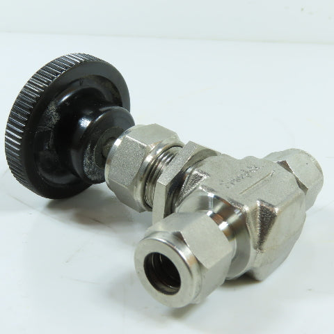 Swagelok SS-1RS6 3/8" Stainless Steel Integral Bonnet Needle Valve 5000PSI