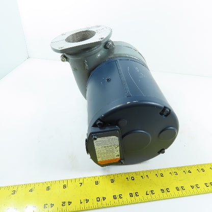 Leeson 100772.00 C4T34NC7E 1/6HP 3Ph 3450RPM 208-230/460V TENV Blower Fan