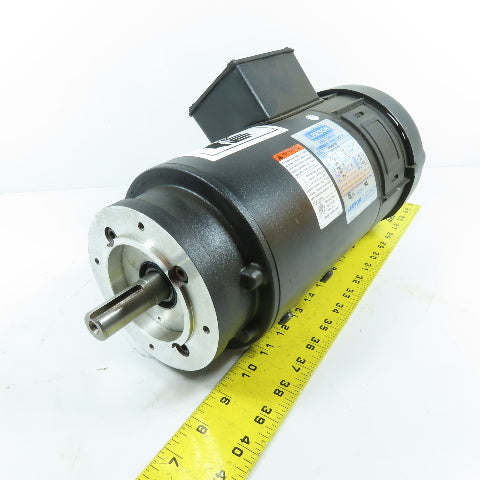 Leeson C14D17FT7A 0.75kW 90VDC 1800RPM Permanent Magnet DC Motor IEC 80D