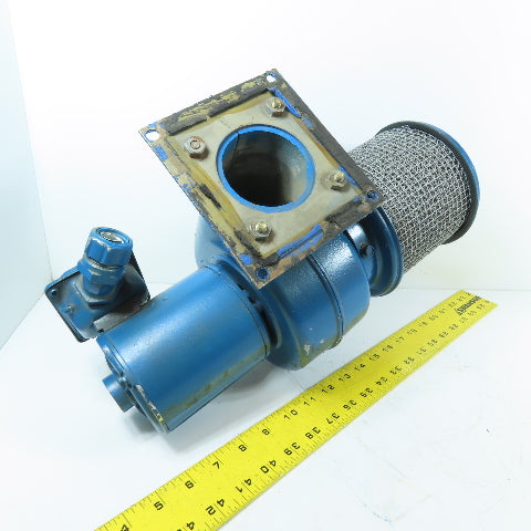 230/460V Centrifugal Blower Fan with Intake Air Filter Assembly