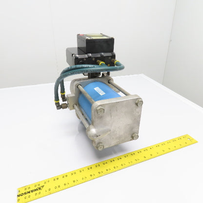 Jamesbury EP5 ST-200 B Pneumatic Valve Actuator with PMV EP5 Positioner 150 PSI