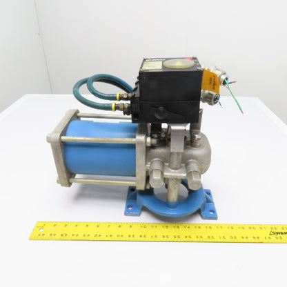 Jamesbury EP5 ST-200 B Pneumatic Valve Actuator with PMV EP5 Positioner 150 PSI