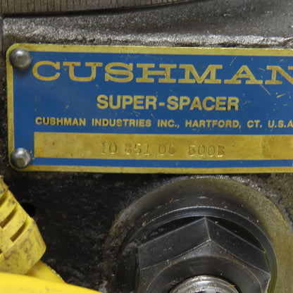 Cushman 10 851 06 500B 8" Super-Spacer Pneumatic Rotary Indexing Table 8 Stop