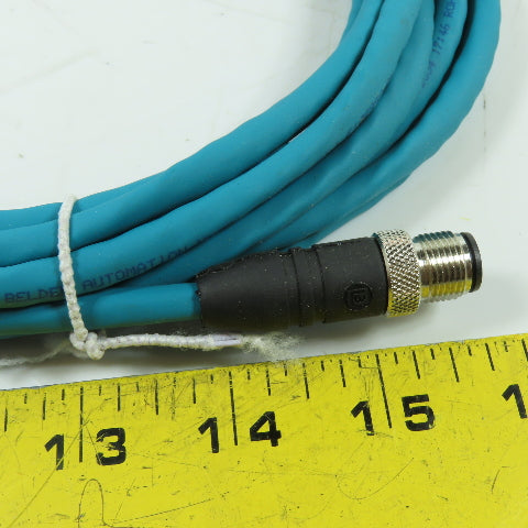 Lumberg Automation 900004086 0985 806 103/5M M12 4-Pin to RJ45 Ethernet Cordset