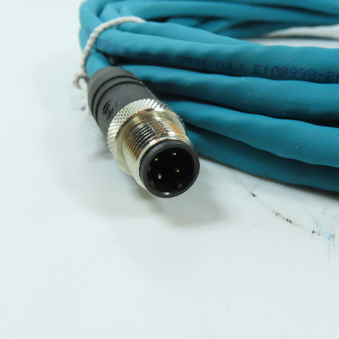 Lumberg Automation 900004086 0985 806 103/5M M12 4-Pin to RJ45 Ethernet Cordset
