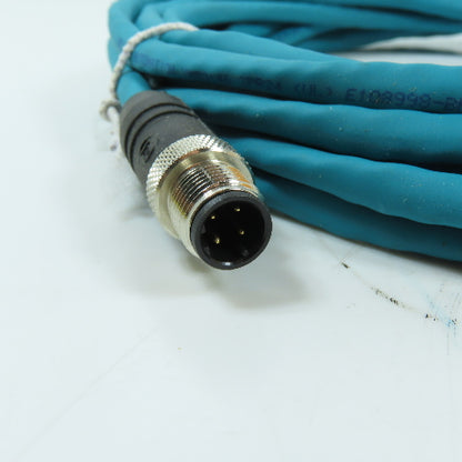 Lumberg Automation 900004086 0985 806 103/5M M12 4-Pin to RJ45 Ethernet Cordset