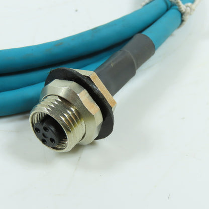 Lumberg Automation 900004158 0985 YM57530 104/2M M12 to RJ45 Ethernet Cable 2M