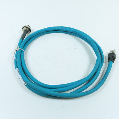 Lumberg Automation 900004158 0985 YM57530 104/2M M12 to RJ45 Ethernet Cable 2M