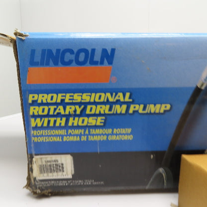 Lincoln 1385-H Professional Rotary Drum Pump with Hose & Nozzle