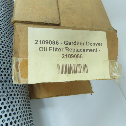 Gardner Denver 2109086 Cartridge Oil Filter Element w/ Gaskets