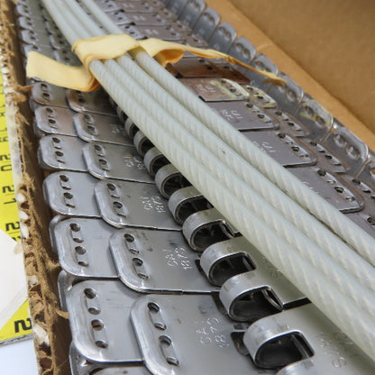 Conveyor Accessories 187S-36 StapleGrip SS Belt Hinge Fastener Lacing Kit 36"