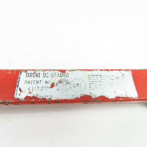 Tri-Lite N/A Manual Steel Drum De-Header Tool