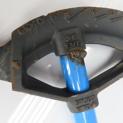 Ideal 74-002 1/2" Rigid & 3/4" EMT Rigid Conduit Bender with Handle