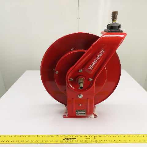 Reelcraft 2Z864B Spring Retractable Hose Reel 3/8" ID x 50'