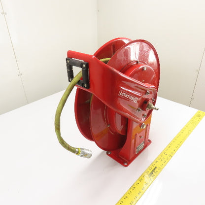 Reelcraft 2Z864B Spring Retractable Hose Reel 3/8" ID x 50'