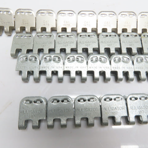 CAI 187S StapleGrip SS Belt Hinge Fastener Lacing Misc. Lengths Lot Of 5